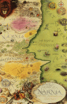 Nachdruck der 'map of Narnia and the surrounding countries'